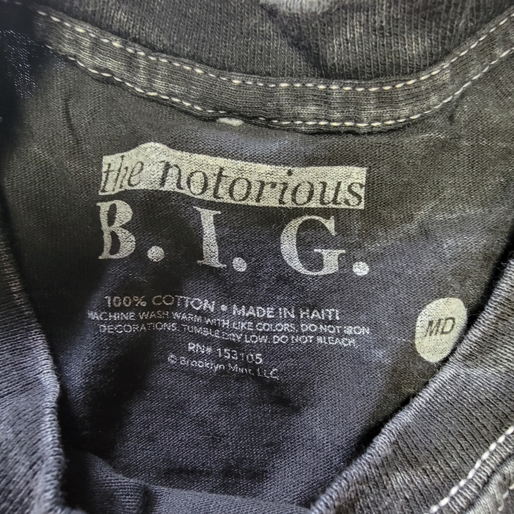 The Notorious Big Retro Graphic Print Tee Shirt - image 5